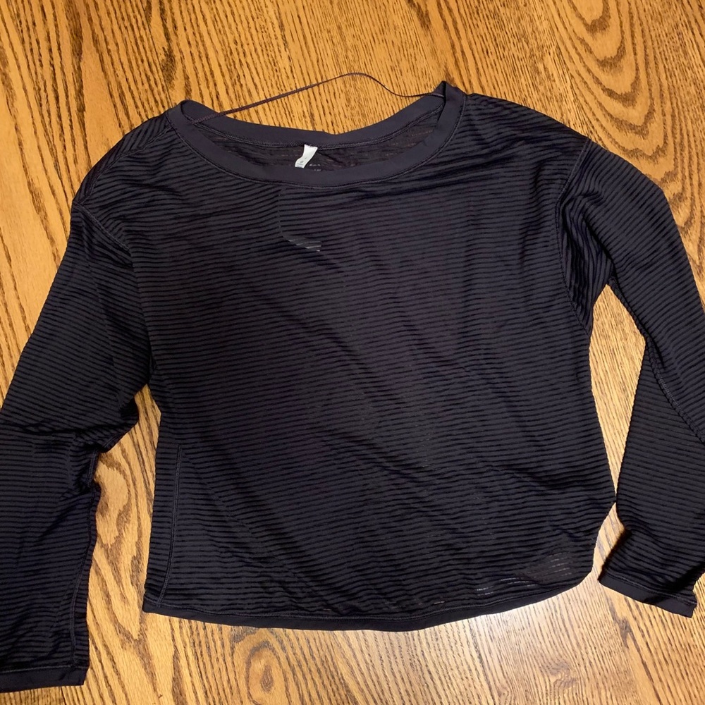Lululemon mesh purple long sleeve!